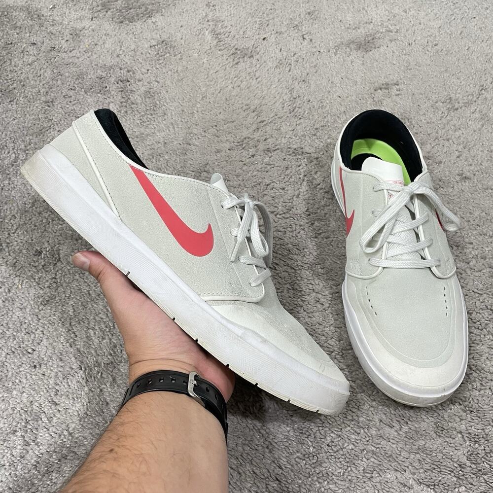 RARE 🚀 Nike SB Stefan Janoski Hyperfeel XT Mens Size 12 Summit White Ember Glow